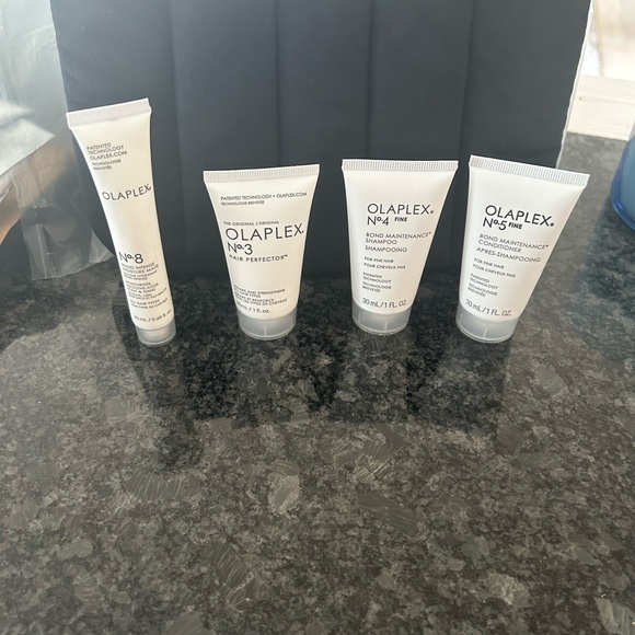 NWT OLAPLEX bag with four samples, number 3, 4, 5 and 8. - Picture 1 of 14